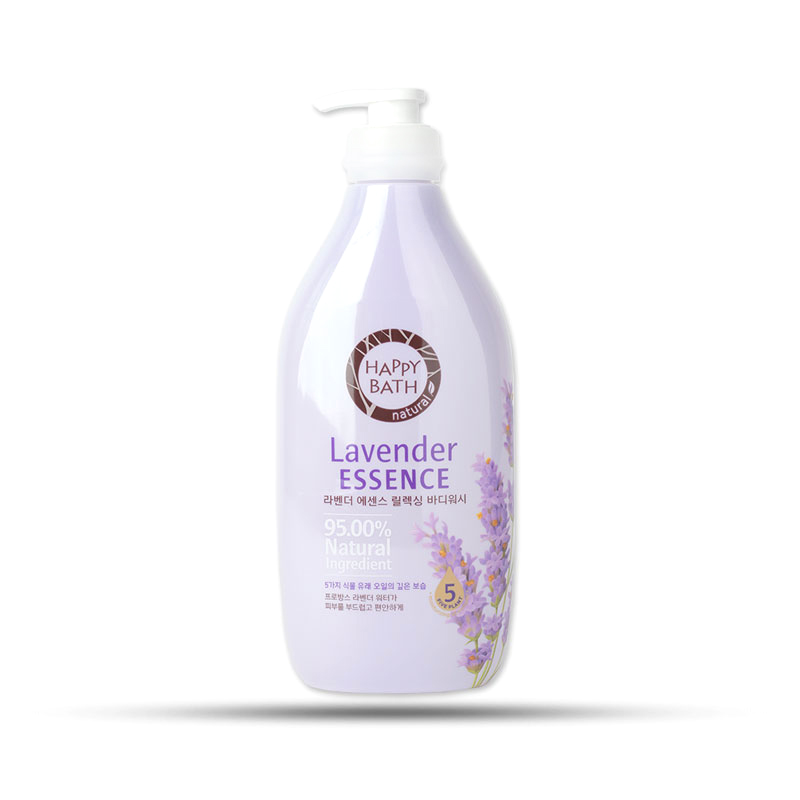 Sữa Tắm Happy Bath Hương Lavender 900g - Hàn Quốc