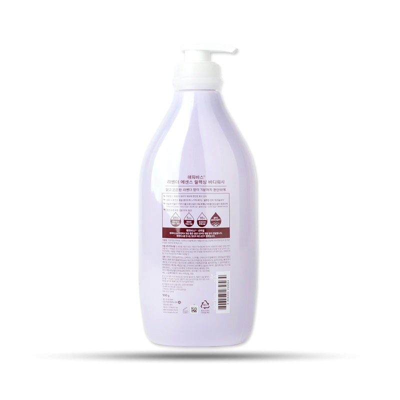 Sữa Tắm Happy Bath Hương Lavender 900g - Hàn Quốc