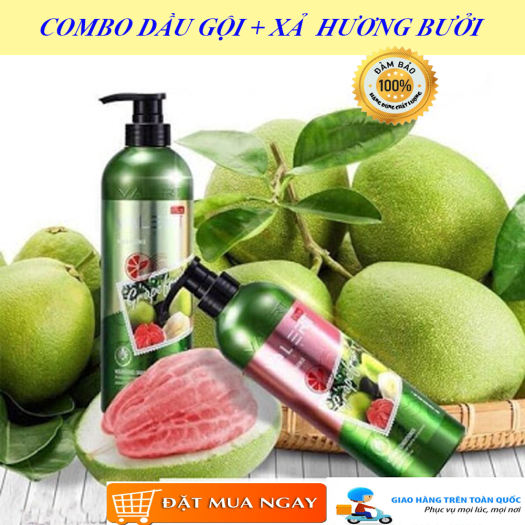 Cặp Gội Xả Bưởi Grapefruit Plus 850ml,