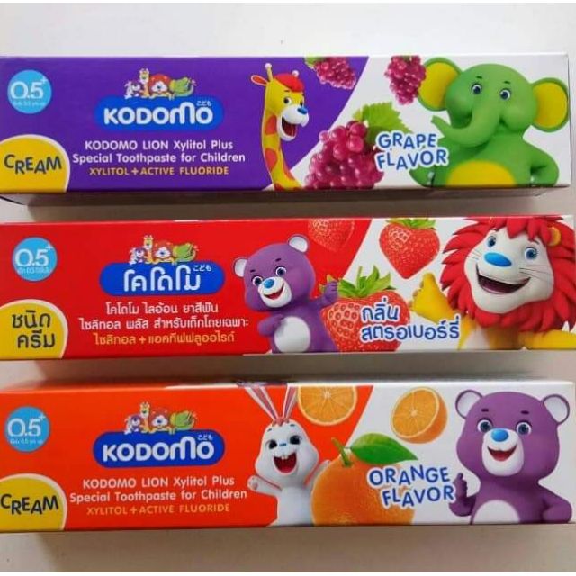 Kem đánh răng trẻ em Kodomo Toothpaste 80gr