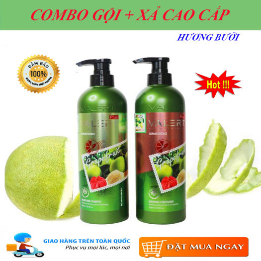 Cặp Gội Xả Bưởi Grapefruit Plus 850ml,