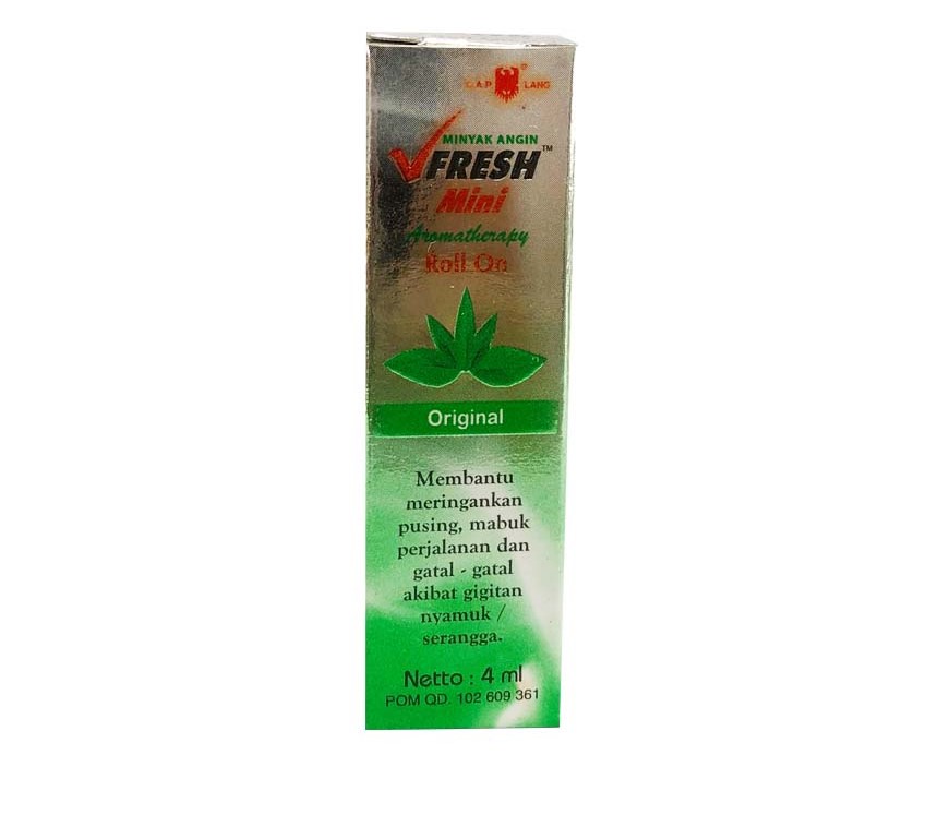 DẦU LĂN THẢO DƯỢC VFRESH (XANH LÁ )