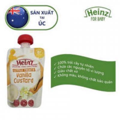 Váng sữa Heinz cho bé vị vani Vanilla Custard của Úc