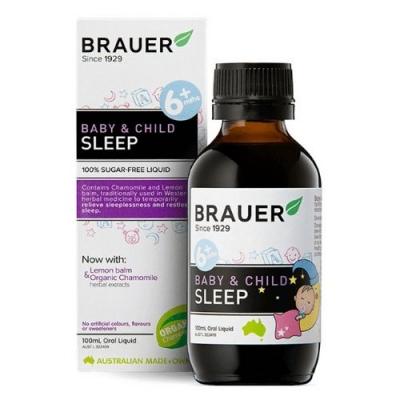 Brauer Sleep thảo dược giúp bé ngủ ngon 100ml