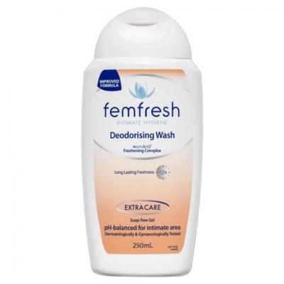 Dung dịch vệ sinh phụ nữ khử mùi FEMFRESH DEODORISING WASH 250ML