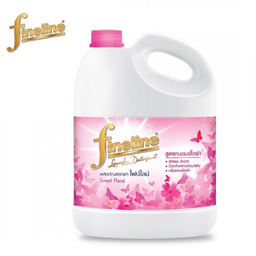 Nước Giặt Xả Fineline Sweet Floral Pink 3000ml