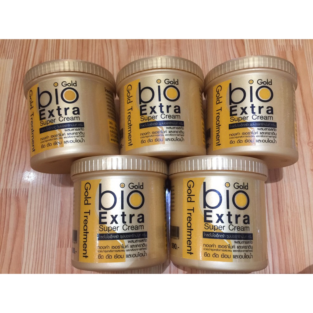 Kem ủ dưỡng tóc Gold Bio Extra Thái Lan