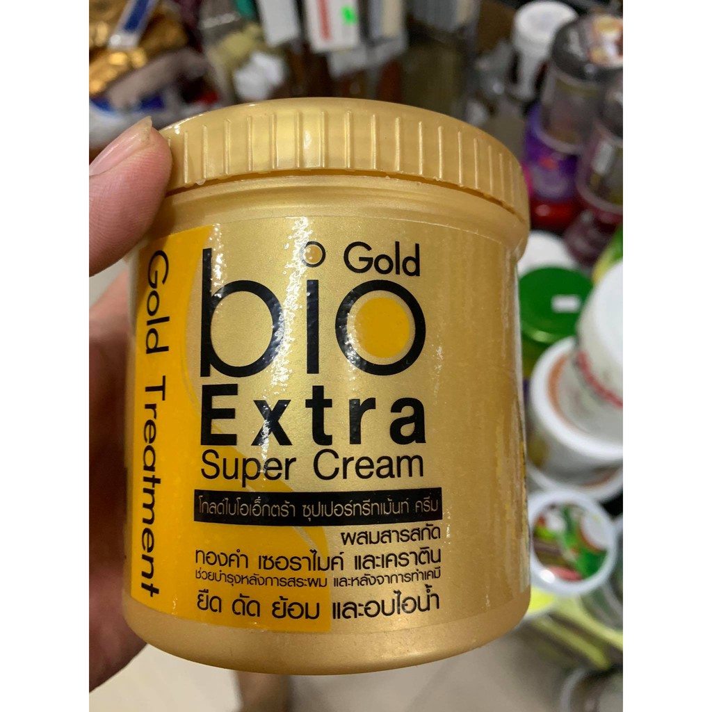 Kem ủ dưỡng tóc Gold Bio Extra Thái Lan