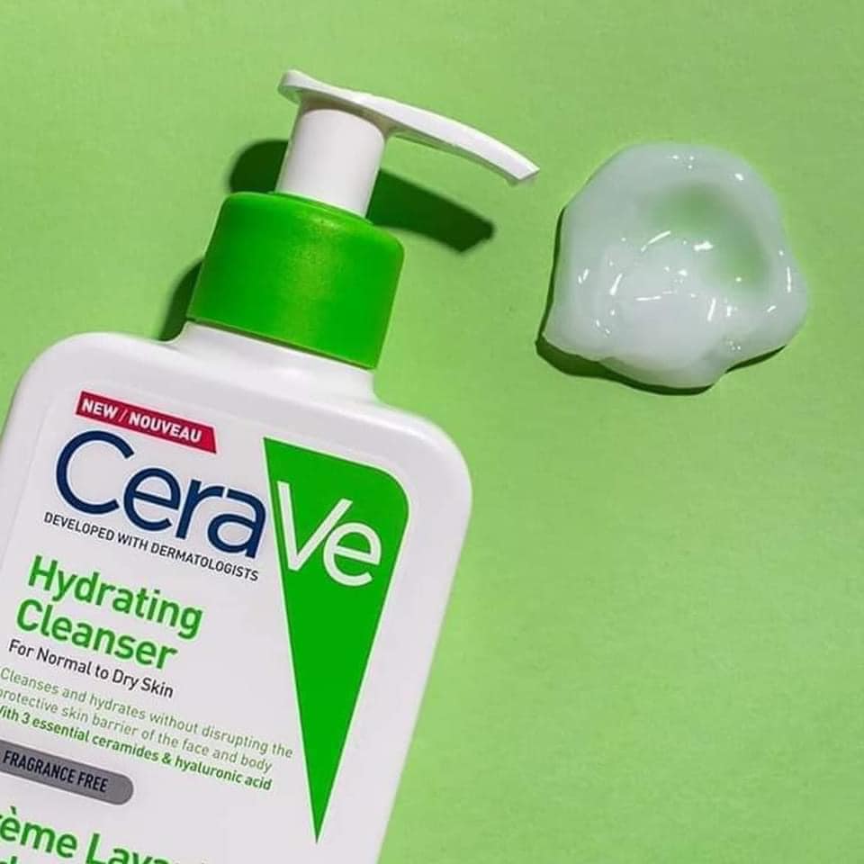 Sữa Rửa Mặt Cerave Cho Da Thường Đến Da Khô