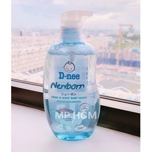 Sữa tắm gội Newbon dạng Gel D-Nee toàn thân trẻ em 380ml