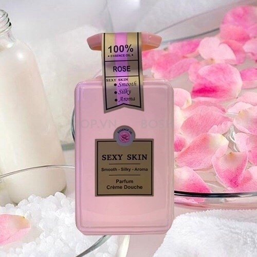 Sữa Tắm Sexy Skin Essence Oil Rose Parfum Crème Douche 600ml