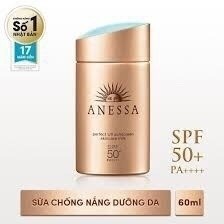 Kem Chống Nắng Anessa Nhật Bản Dưỡng Da Kiềm Dầu 60ml