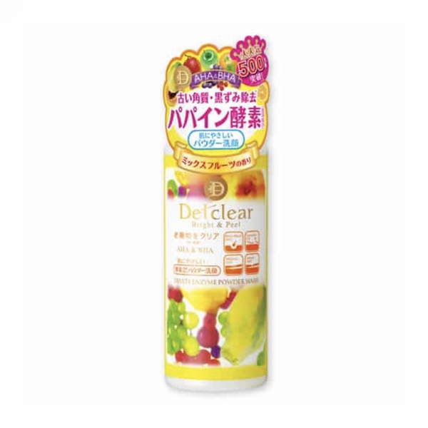 Tẩy Tế Bào Chết Dạng Gel Meishoku Detclear Bright & Peel Fruits Peeling Jelly 180ml Nhật Bản