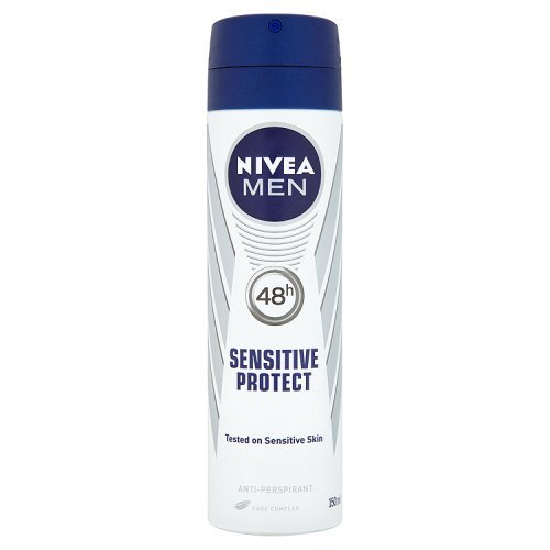 Xịt Khử Mùi Nam Nivea Men Sensitive Protect Quick Dry 48h Anti-Perspirant 150ml