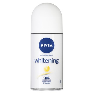 Lăn khử mùi dưỡng da đều màu Nivea Whitening