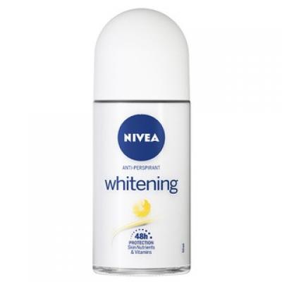 Lăn khử mùi dưỡng da đều màu Nivea Whitening