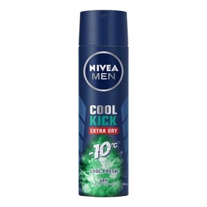 Xịt Ngăn Mùi Nam Nivea Men Cool Kick Cool Fresh Mát Lạnh Khô Thoáng 150ml