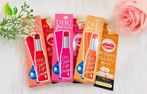 Son dưỡng có màu DHC Color Lip Cream màu hồng