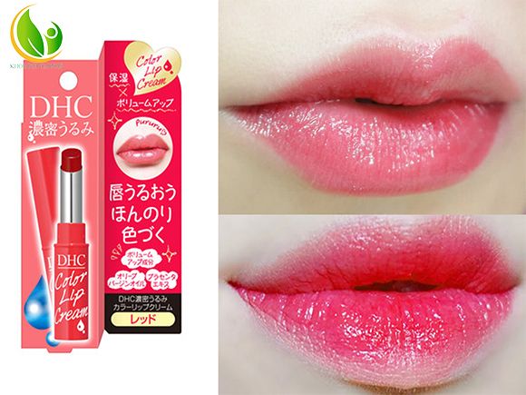 Son dưỡng có màu DHC Color Lip Cream màu hồng