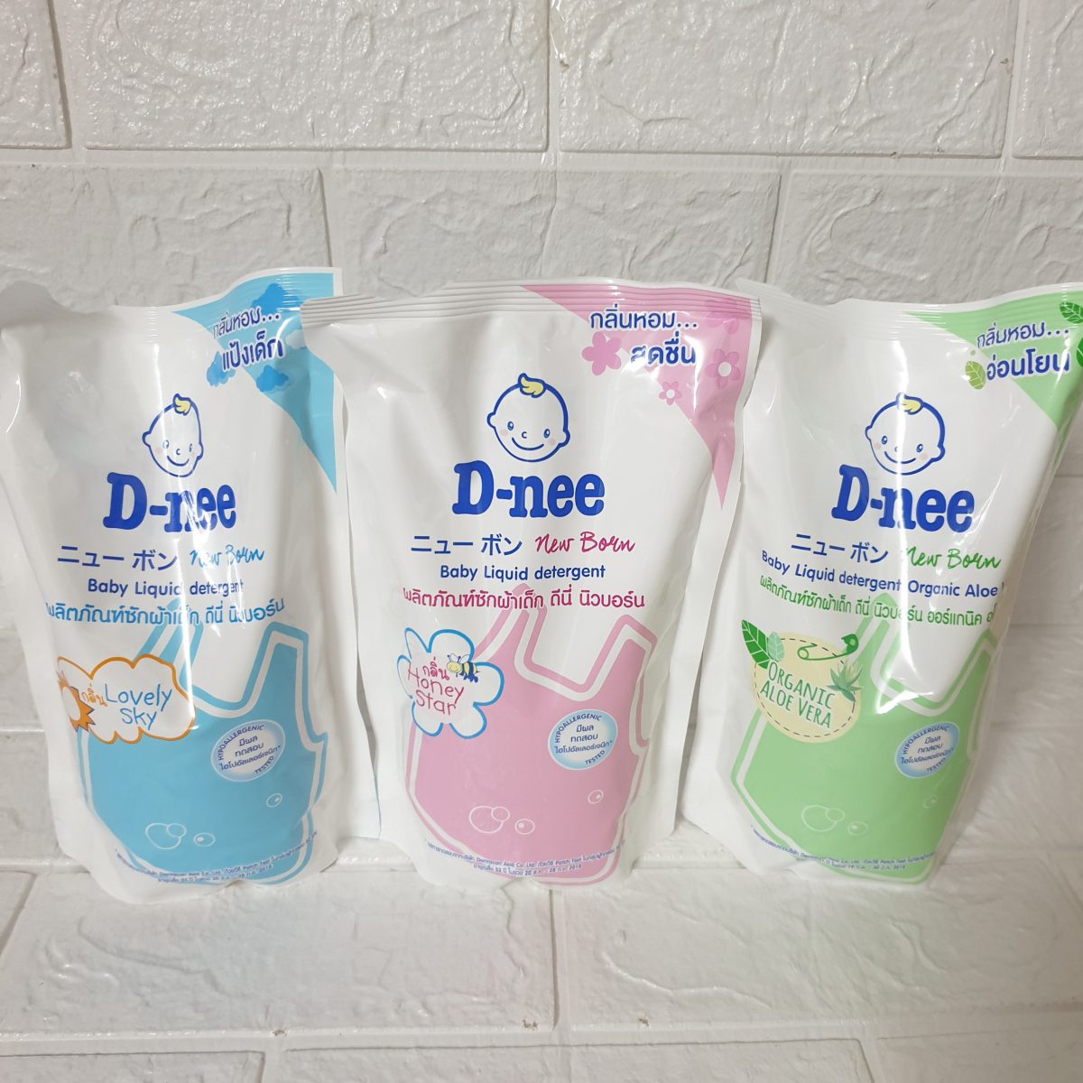 Nước Giặt Dnee Organic Thái Lan Dạng Túi 1.4L