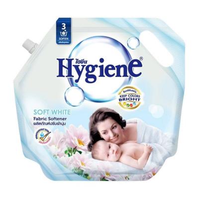 Nước Xả Vải Hygiene Trắng Soft White 1800ml Thái Lan